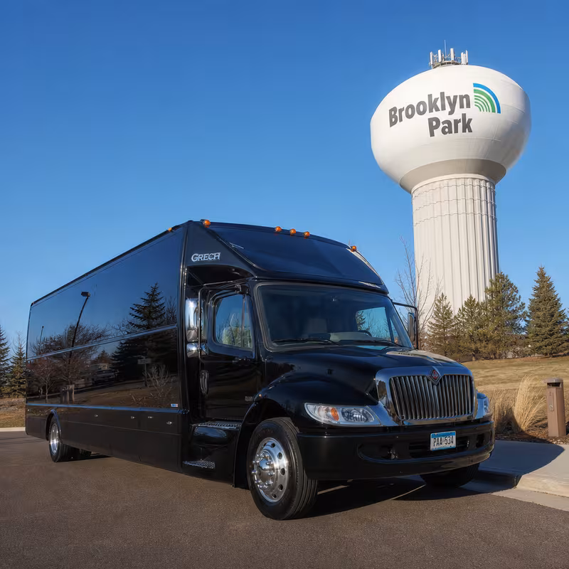 Brooklyn Park Party Bus Rental