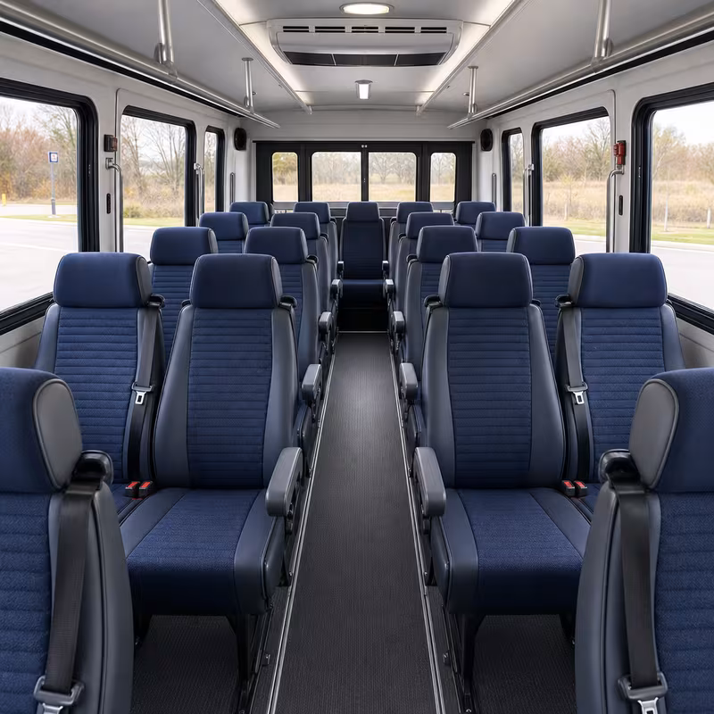 minibus interior