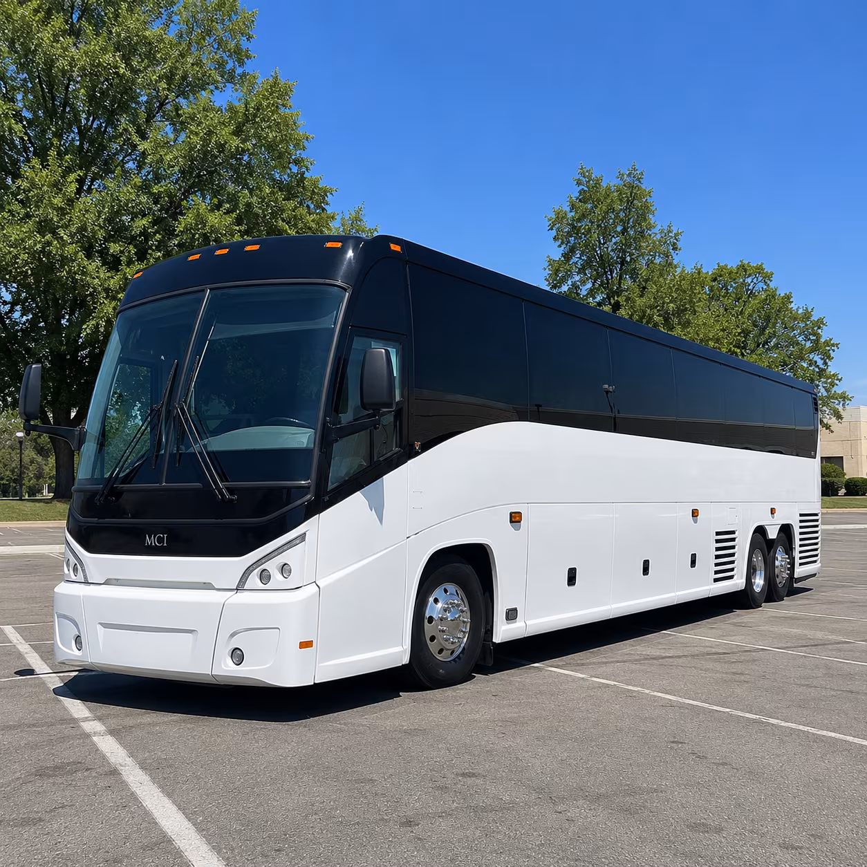 Rochester Airport Shuttle & Transportation party bus exterior