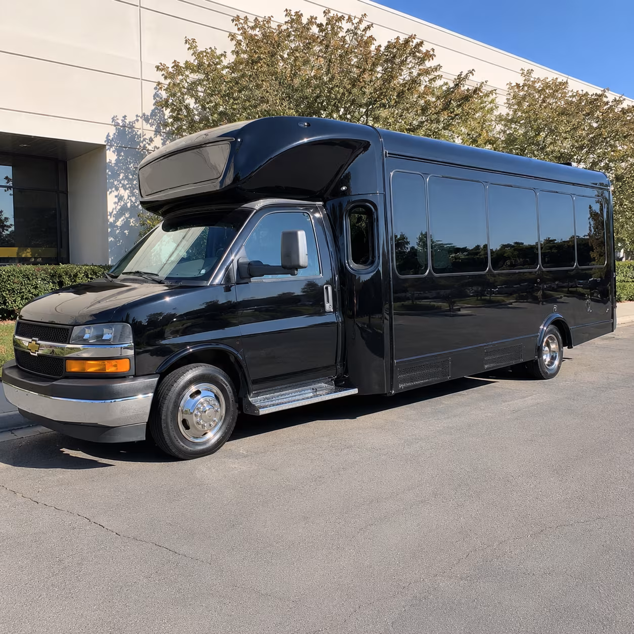 Rochester Birthday, Sweet 16, & Quinceañera Transportation party bus exterior