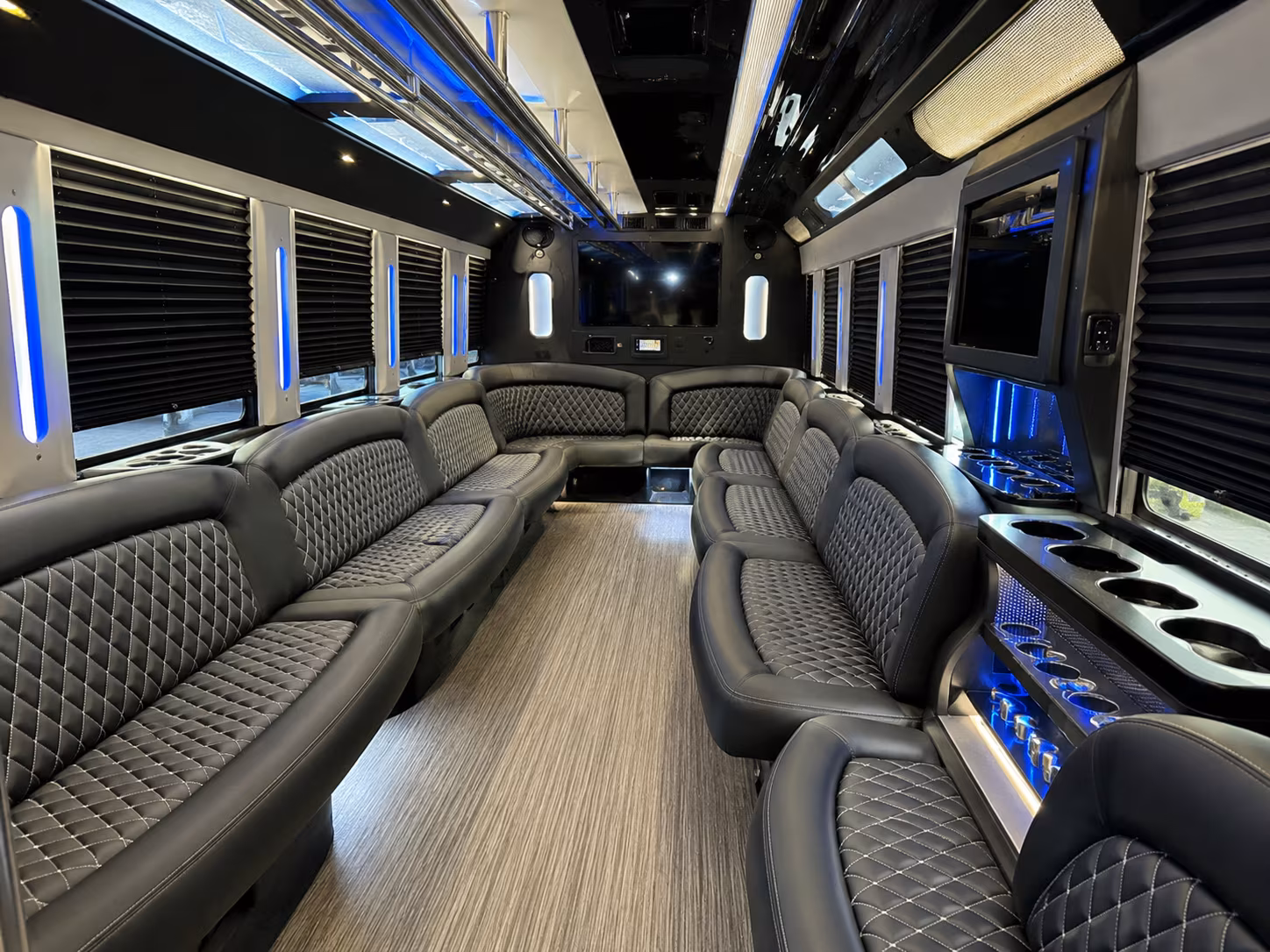 Rochester Concert & Music Festival Transportation party bus exterior
