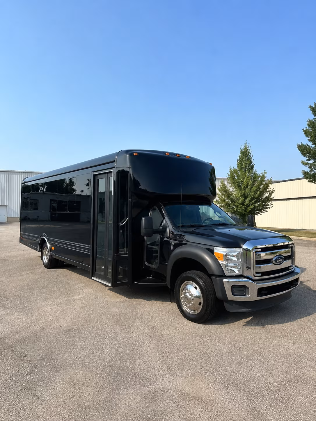 Rochester Concert & Music Festival Transportation party bus exterior