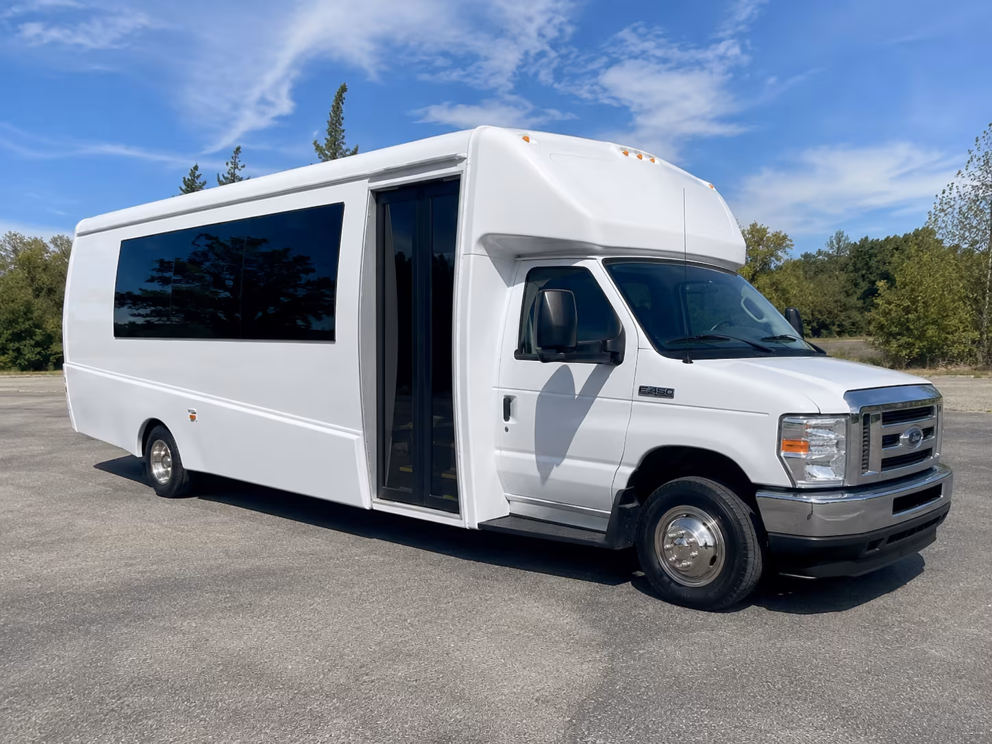 Rochester Concert & Music Festival Transportation party bus exterior