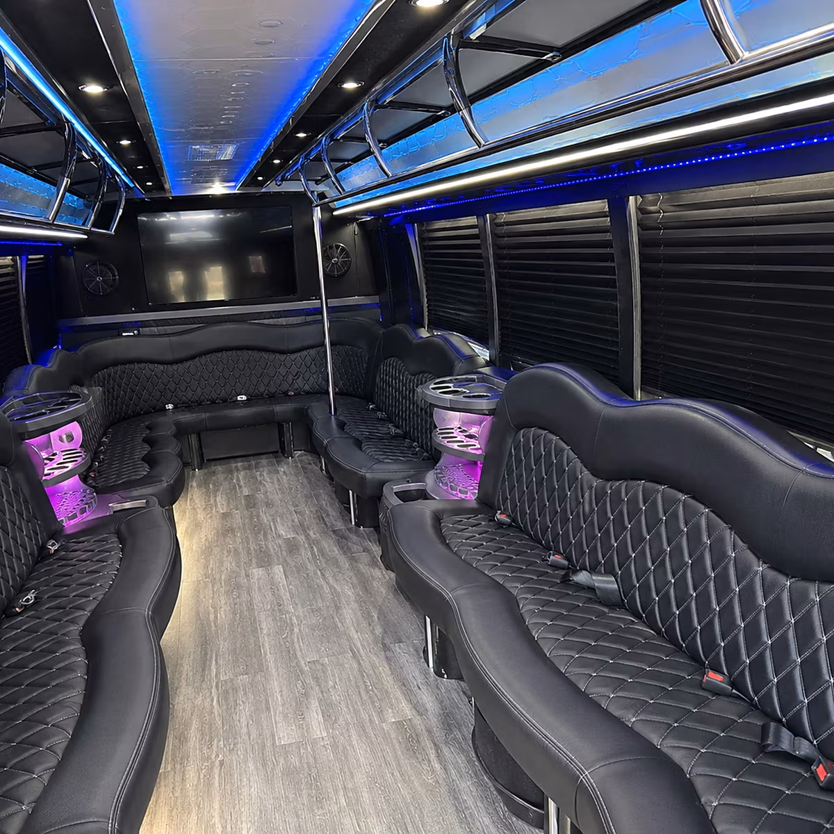 Rochester Concert & Music Festival Transportation onboard seating