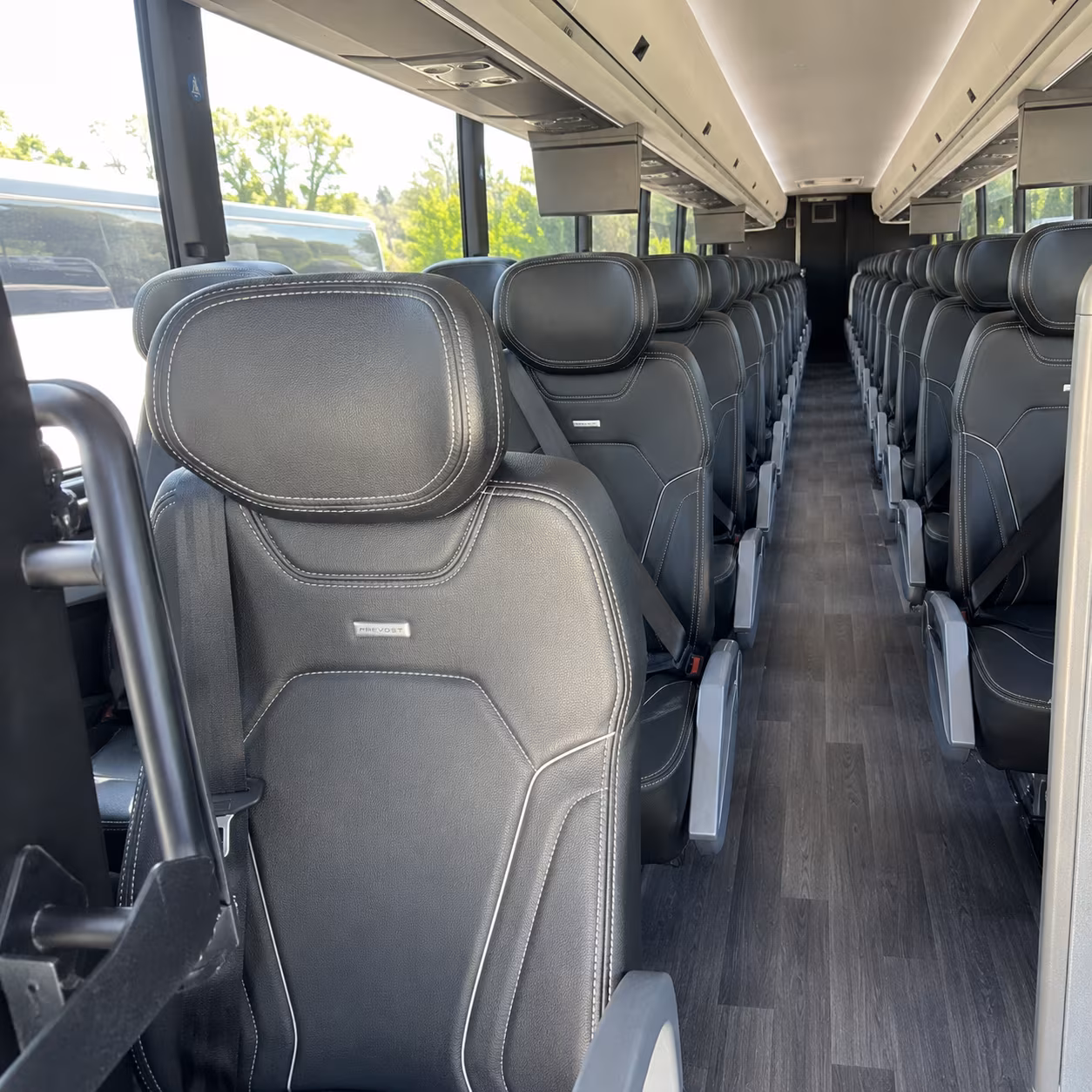 Rochester Corporate Transportation party bus exterior