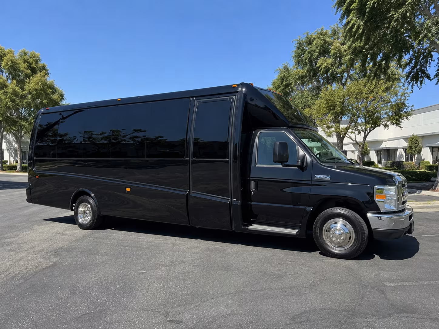 Rochester Private Event Transportation party bus exterior