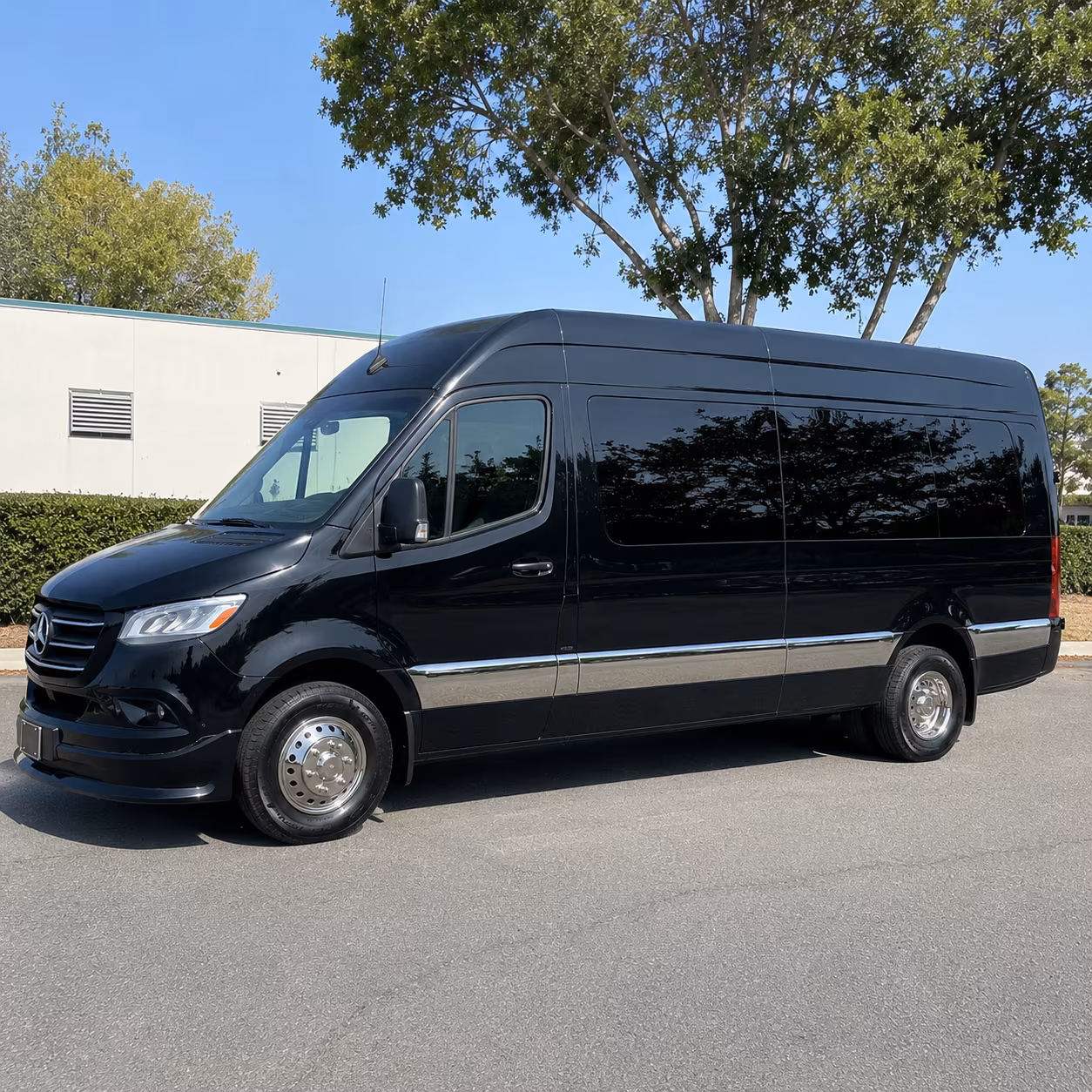Rochester School Event Transportation party bus exterior