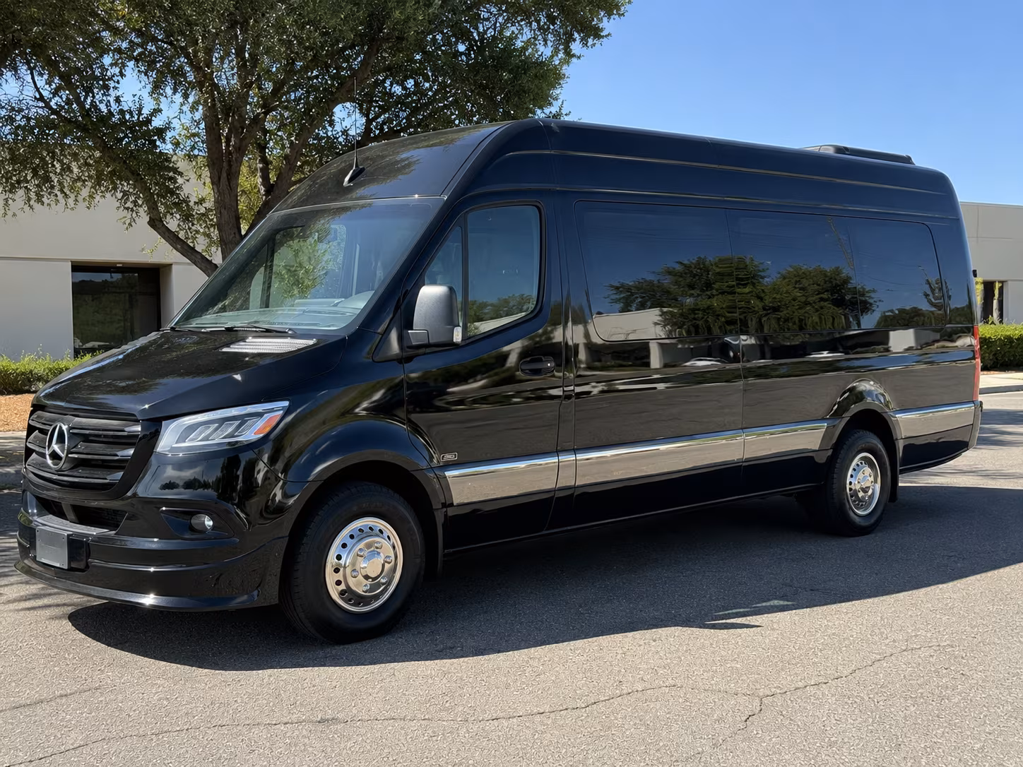 Rochester School Event Transportation party bus exterior