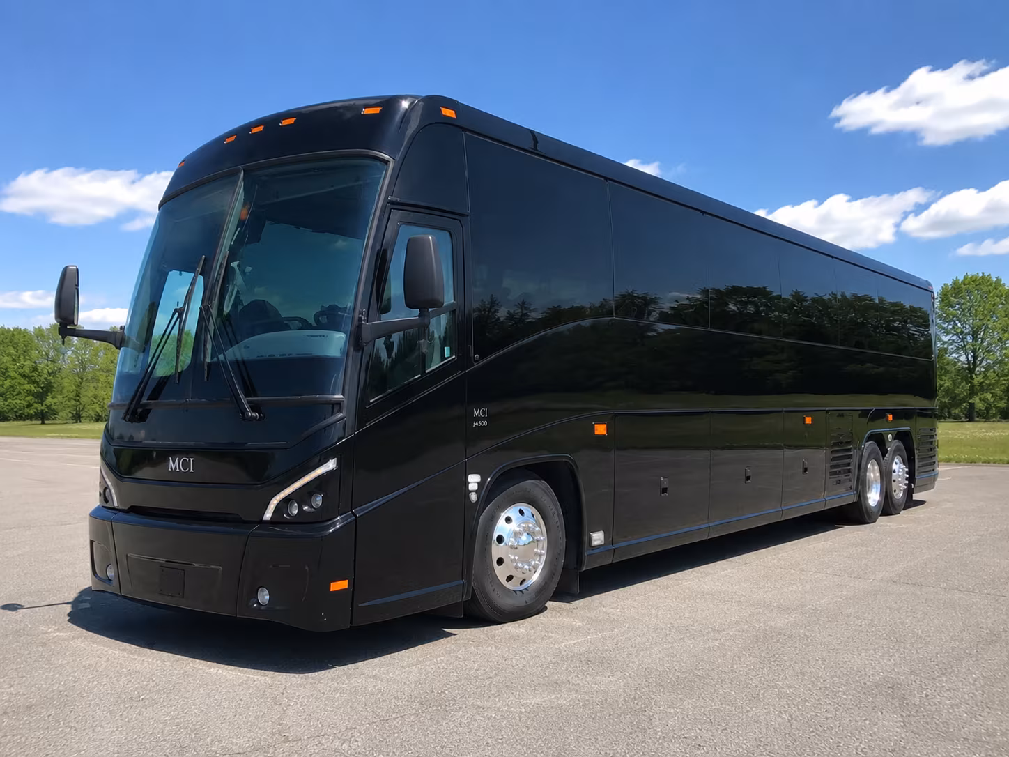 Rochester School Event Transportation party bus exterior