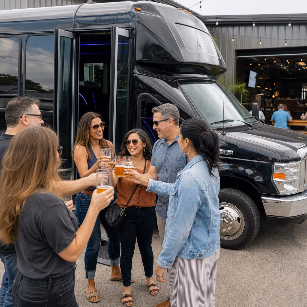 Rochester Winery Tour & Pub Crawl Transportation